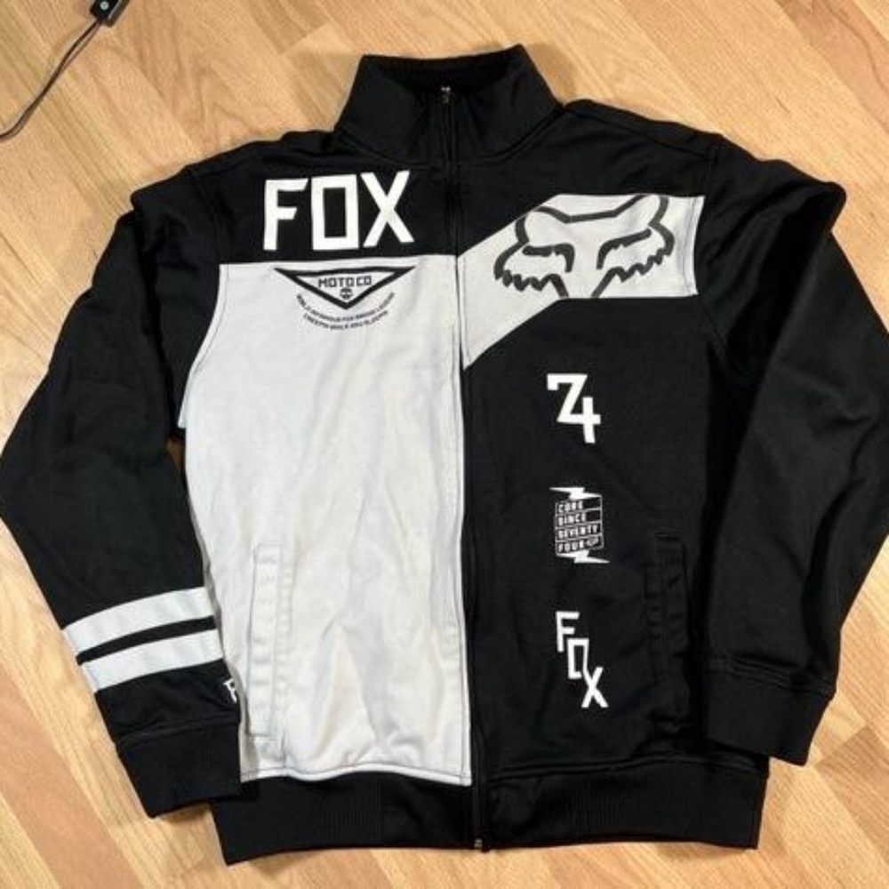 FoxHead Moto Co Zippered Motor Cross Jacket